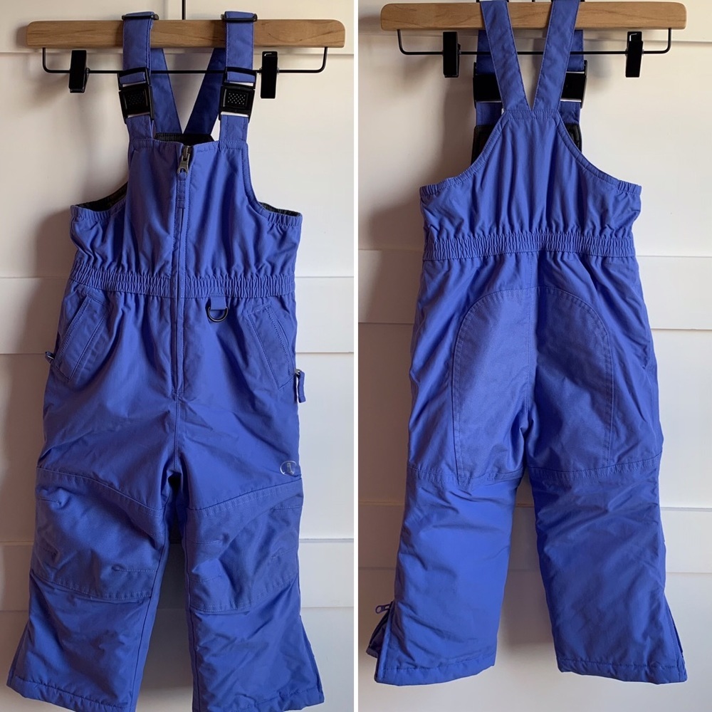 LANDS END | GUC Periwinkle Squall Snow Bib 3T